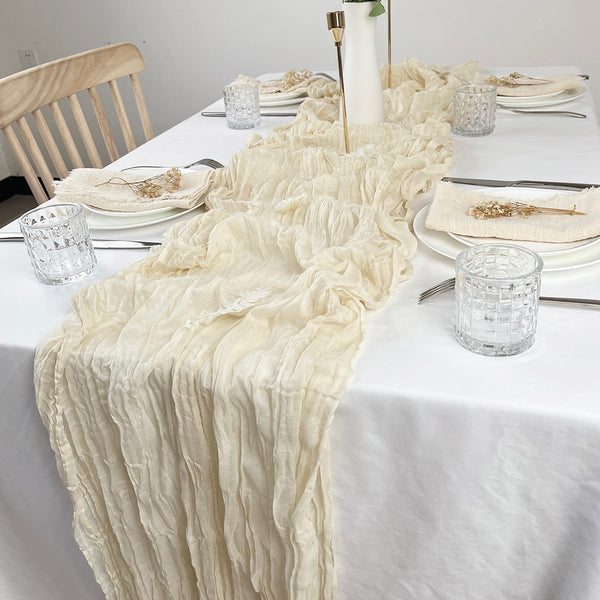 Semi-Sheer Table Runner