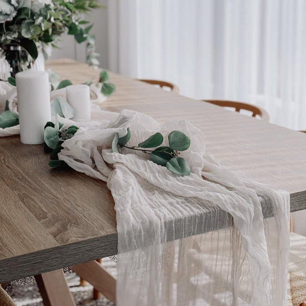 Semi-Sheer Table Runner