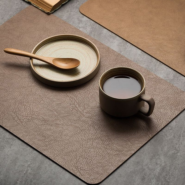 Luxurious Leather Placemats