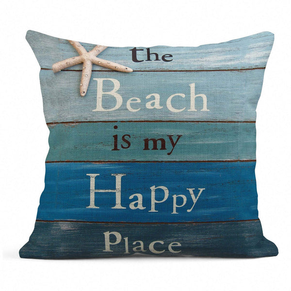 Beach Lovers Cushion Cover