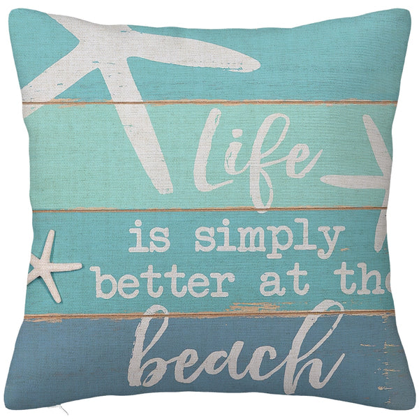 Beach Lovers Cushion Cover