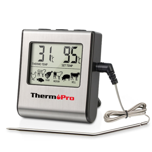 Digital LCD Display Kitchen Thermometer