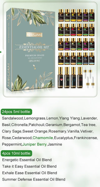 28pcs Premium Essential Oils Gift Set