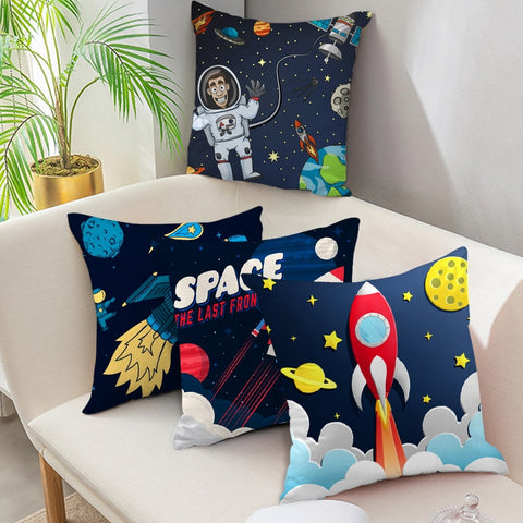 Universe Space Theme Cushion Cover