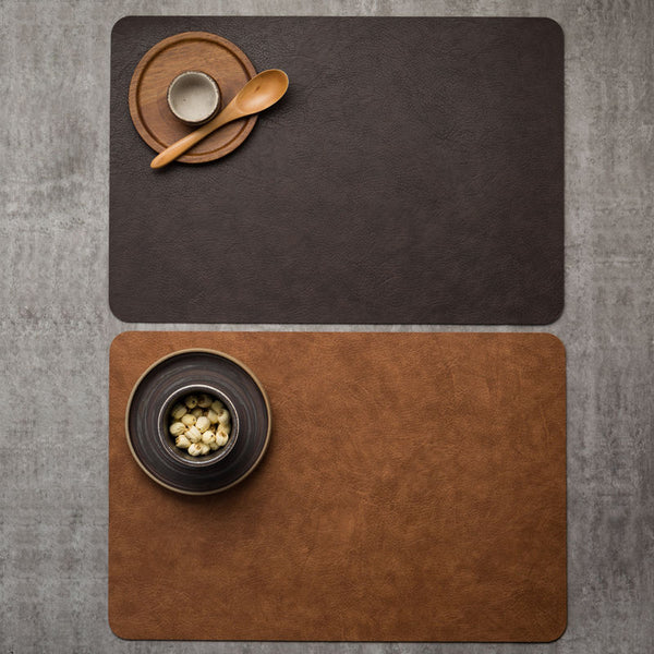 Luxurious Leather Placemats