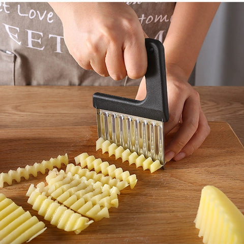 French Fry Crinkle Shape Cutter