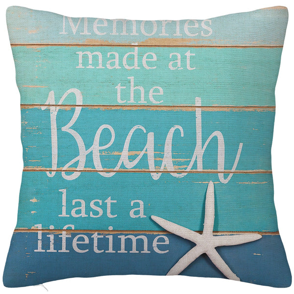 Beach Lovers Cushion Cover