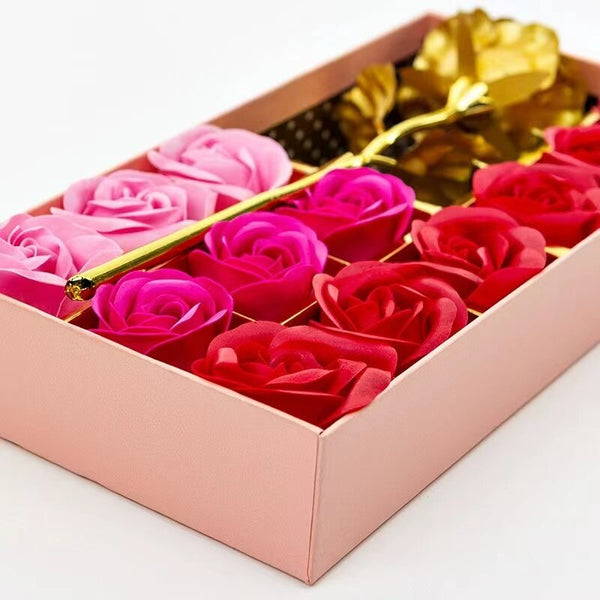 Rose Soap Flower Gift Box