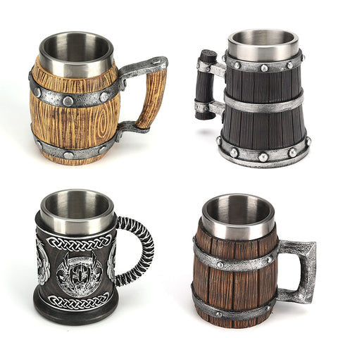 Viking Style Beer Mugs