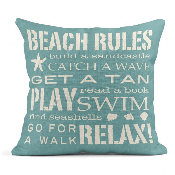 Beach Lovers Cushion Cover