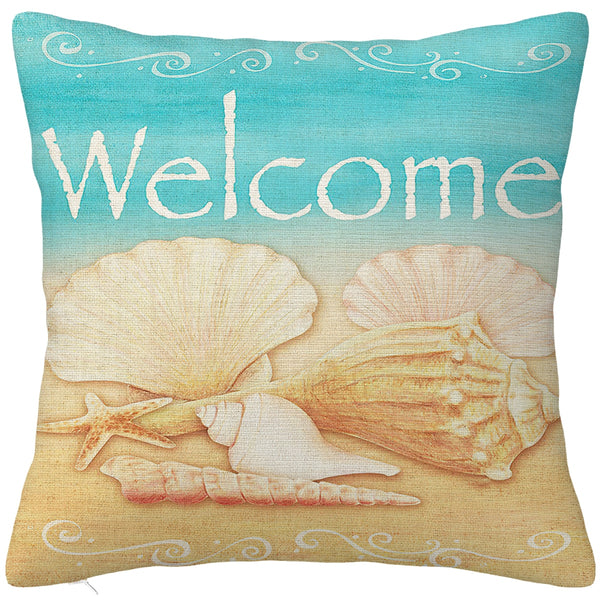 Beach Lovers Cushion Cover