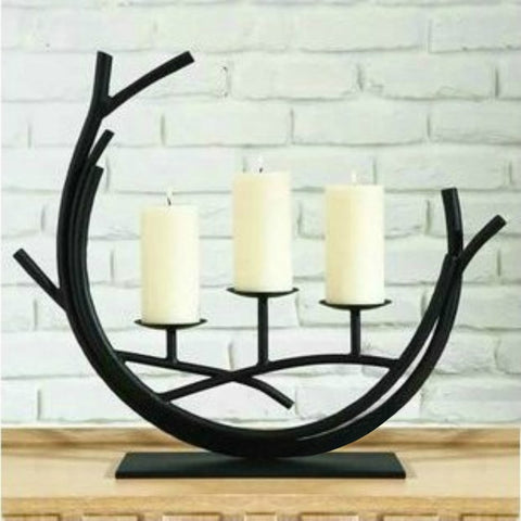 Three Candle Holder Stand