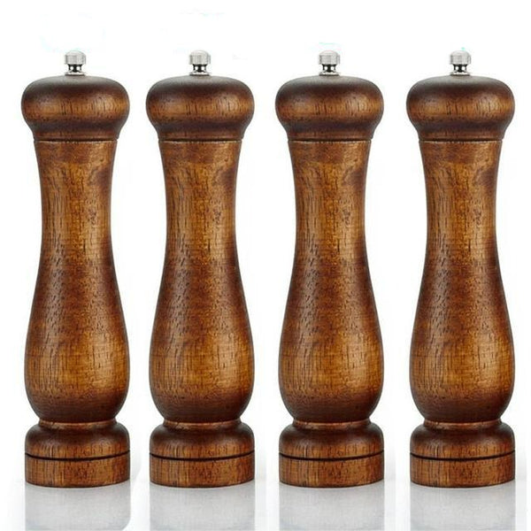 Oak Wood Salt and Pepper Mills