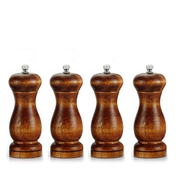 Oak Wood Salt and Pepper Mills