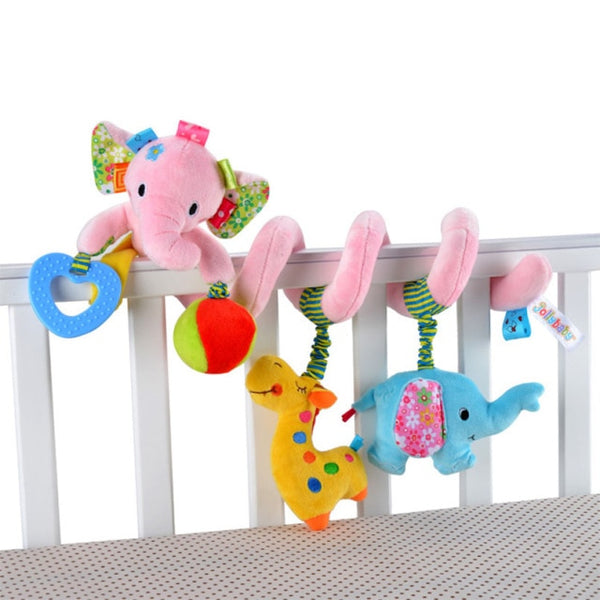 Baby Plush Animal Rattle Hanging Toys