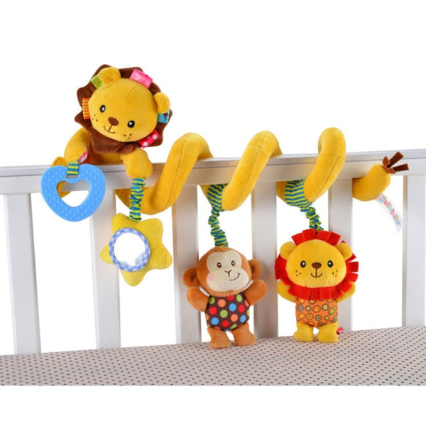 Baby Plush Animal Rattle Hanging Toys