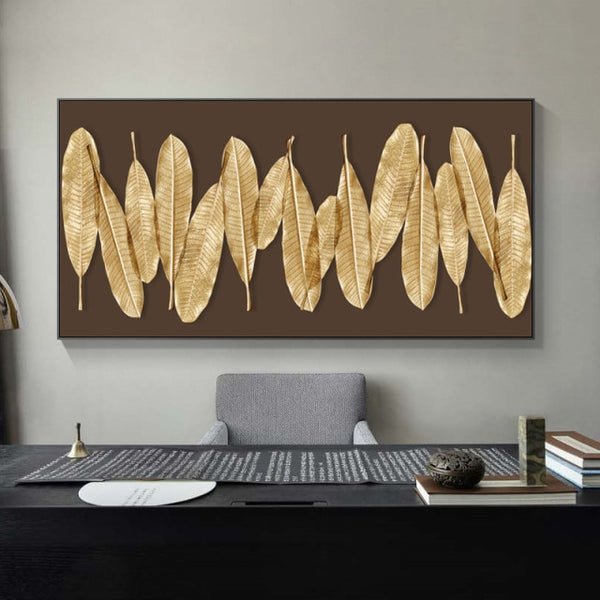 Leaves Canvas Wall Art