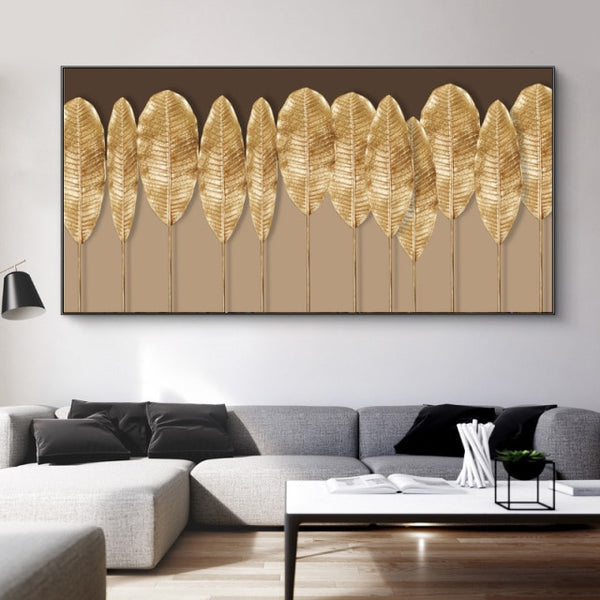 Leaves Canvas Wall Art