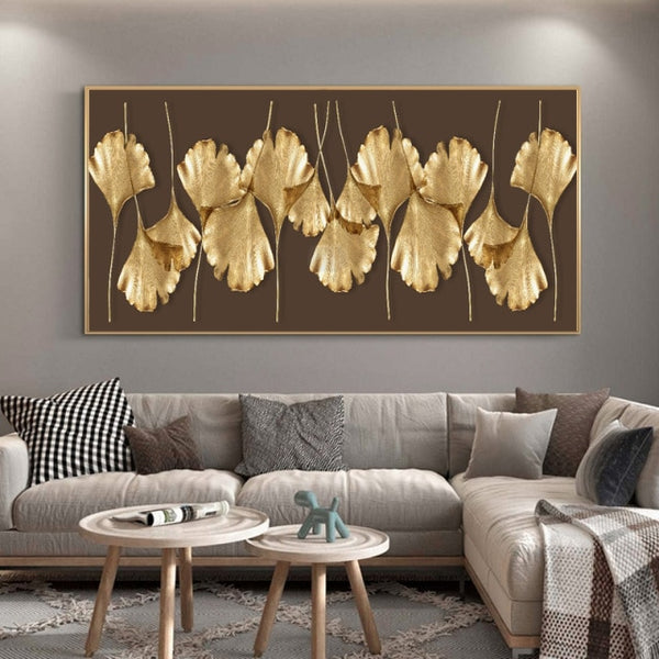 Leaves Canvas Wall Art