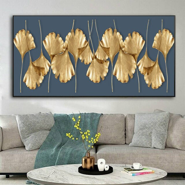 Leaves Canvas Wall Art