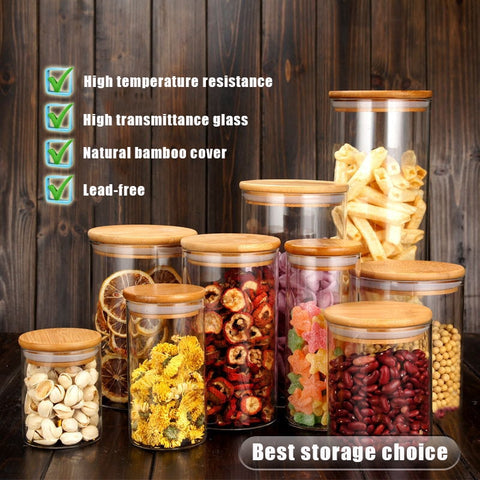 Stylish Glass Storage Containers