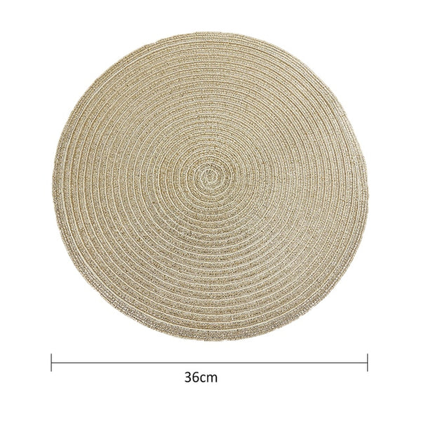 Woven Round Placemats