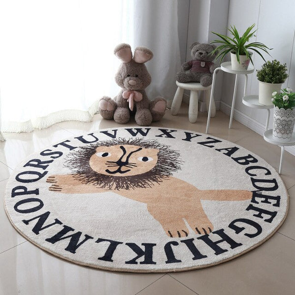 Kids Lion Play Rug