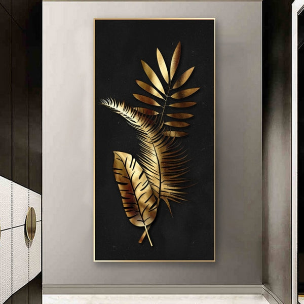 Leaves Canvas Wall Art