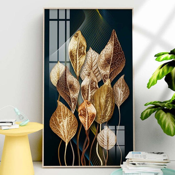 Leaves Canvas Wall Art