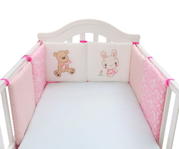 Baby Cot 6pc Bumper Set