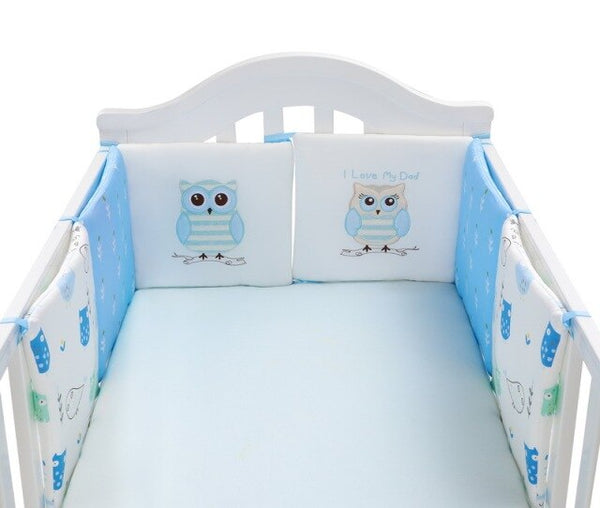 Baby Cot 6pc Bumper Set