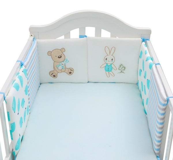 Baby Cot 6pc Bumper Set