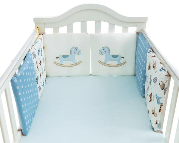 Baby Cot 6pc Bumper Set