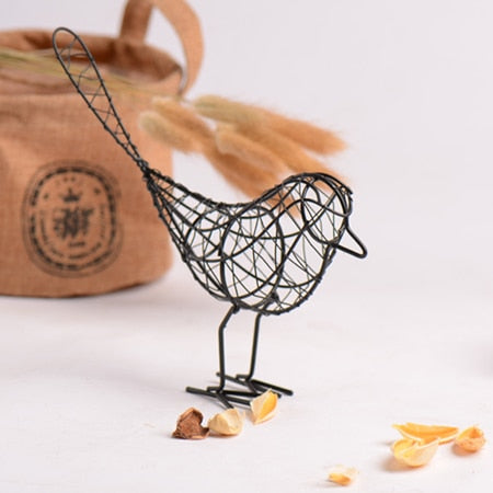 Iron Art Bird Figurines