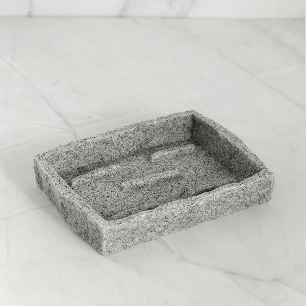 Stone Look Bathroom Accessory Set