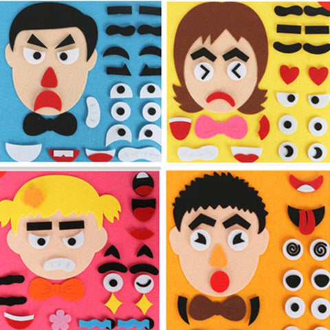 Funny Face Family Craft Set