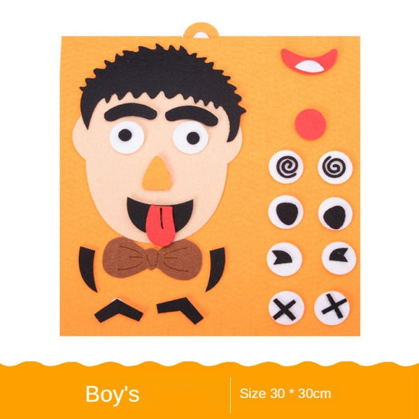 Funny Face Family Craft Set