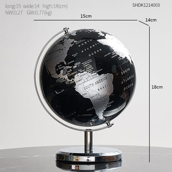 Retro World Globe