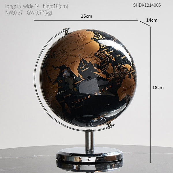 Retro World Globe