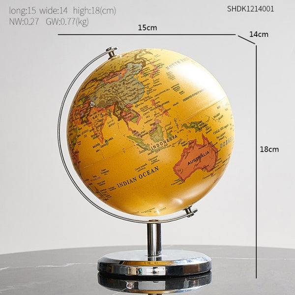 Retro World Globe