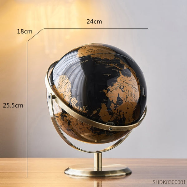 Retro World Globe