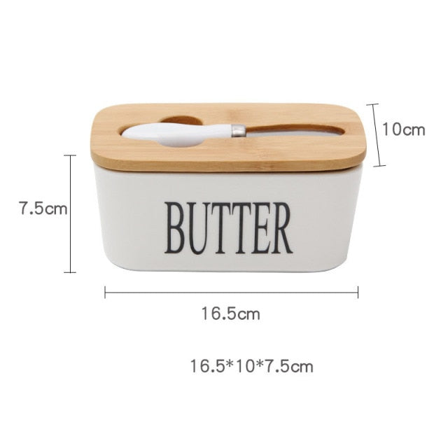 Butter Box With Knife Set