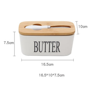 Butter Box With Knife Set