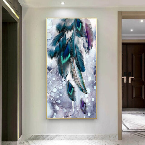 Feather Canvas Art