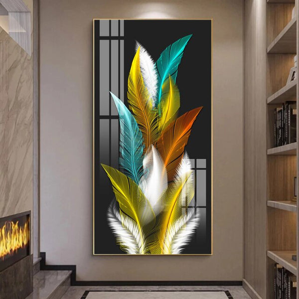 Feather Canvas Art