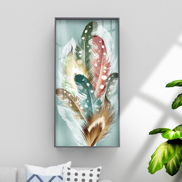 Feather Canvas Art