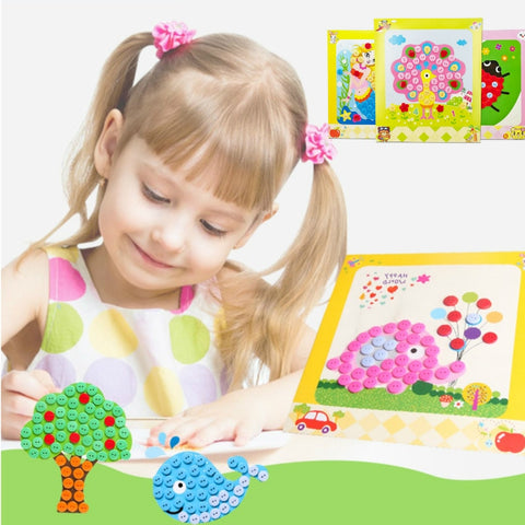 Kids DIY Button Craft Kit