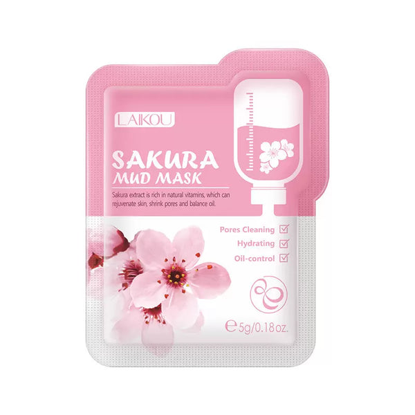 Japanese Sakura Mud Face Mask - 7pcs